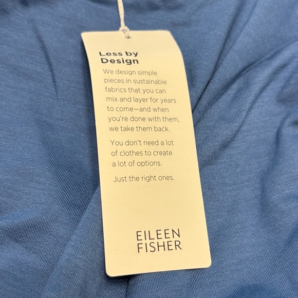 EILEEN FISHER Coast Boat Neck Tunic Top - Picture 7 of 10